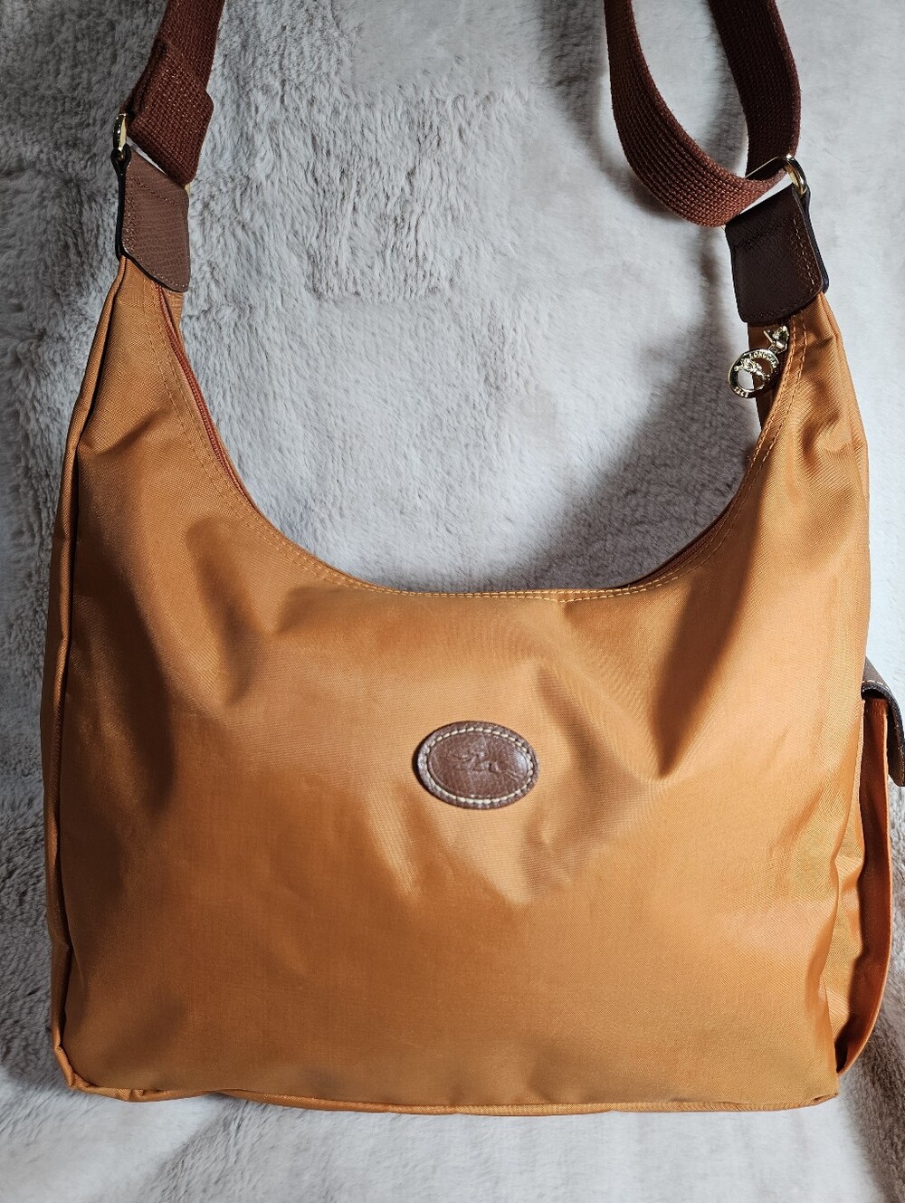 2013 Longchamp Le Pliag Shoulder Bag - In Paprika